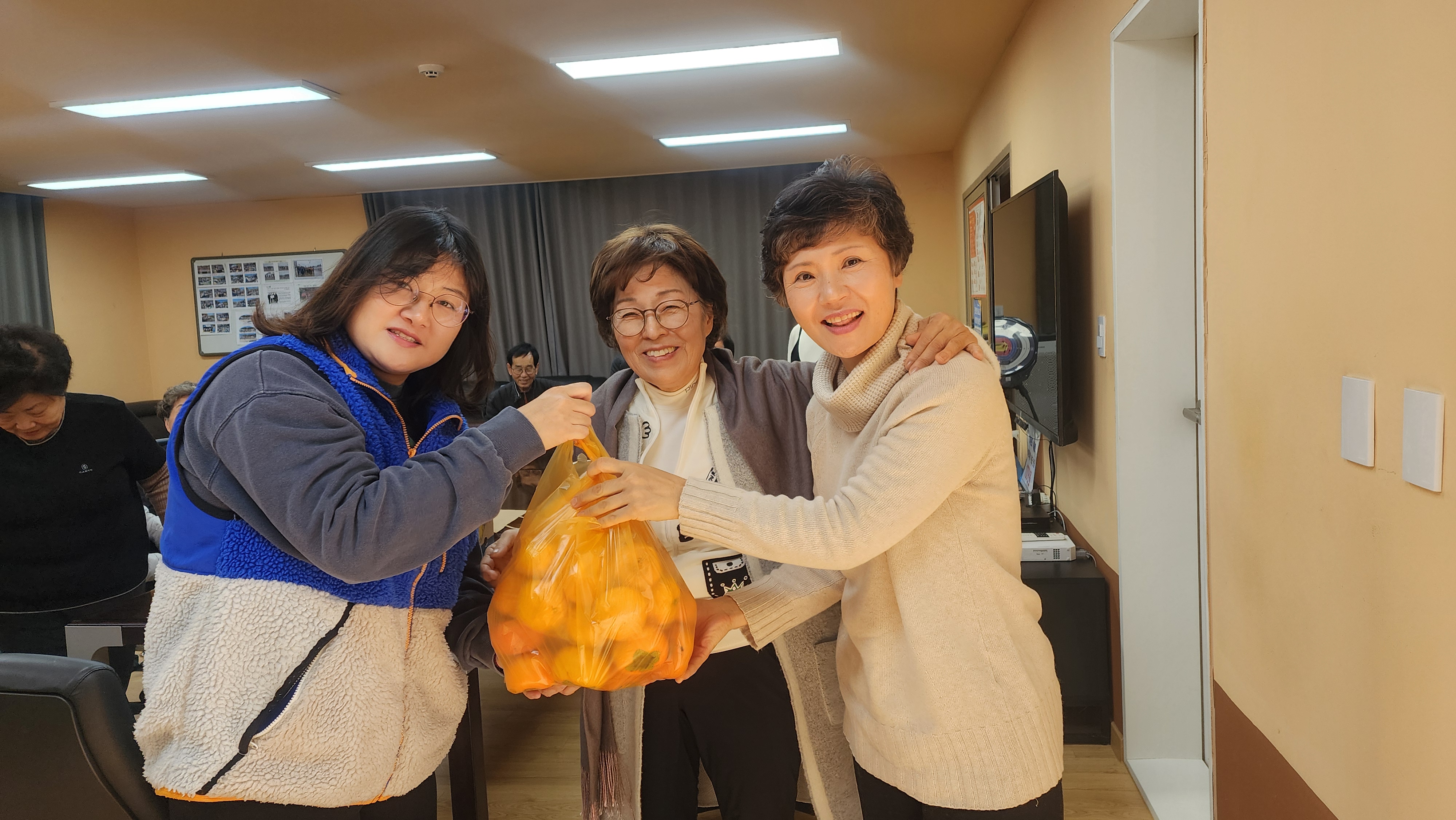 제빵 봉사 활동 사진